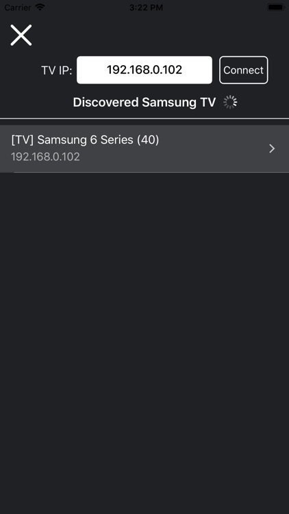 Remote for Samsung TV via wifi