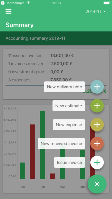 How to cancel & delete Contabilidad Autónomos from iphone & ipad 1