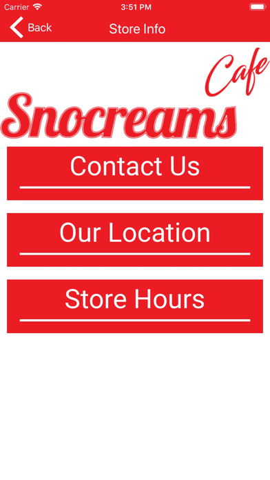 Snocreams Cafe Rewards screenshot 3