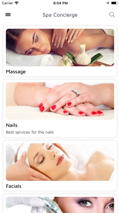 Spa Concierge: Beauty Services