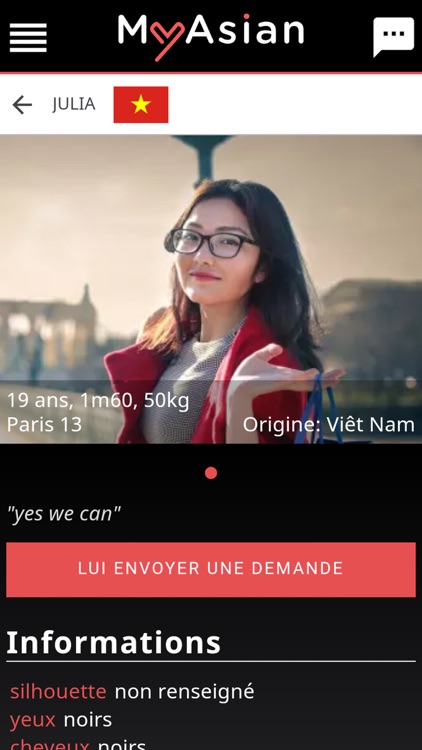 MyAsian - Rencontre asiatique