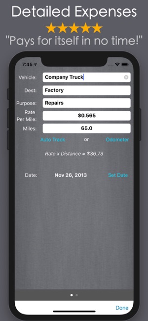 MEL: Car Mileage & Expense Log(圖4)-速報App