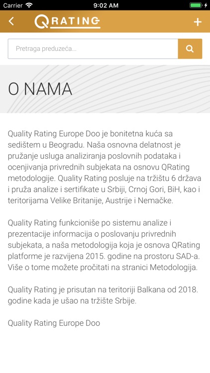 QRating Serbia