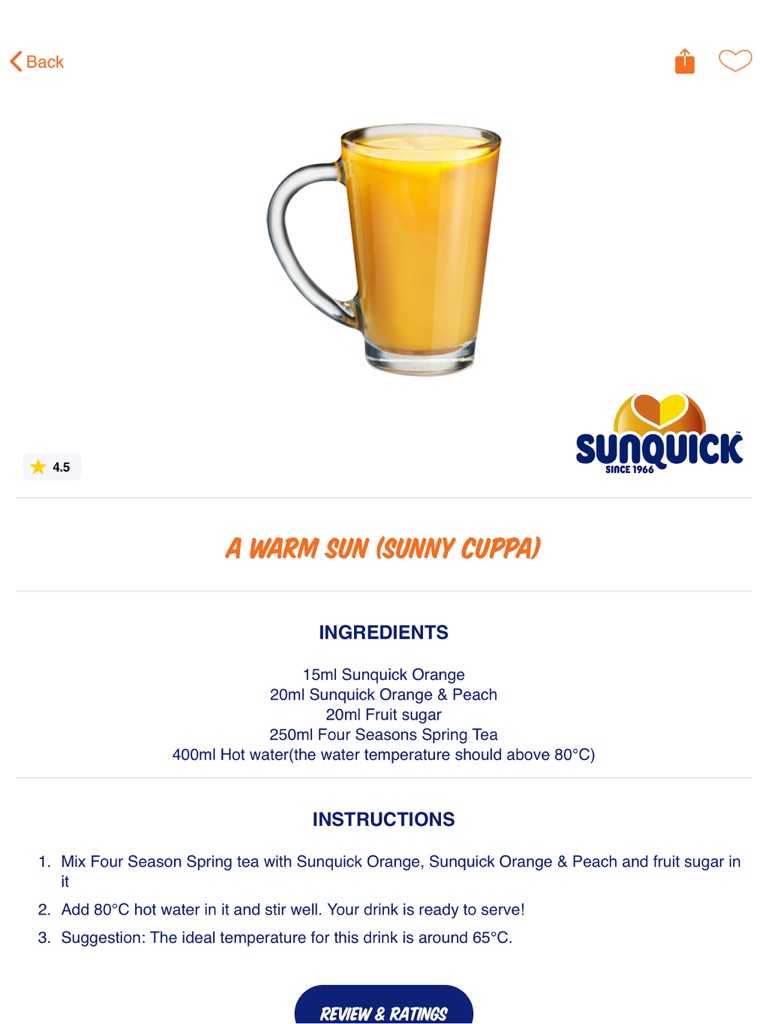 【图】Sunquick Recipe(截图3)