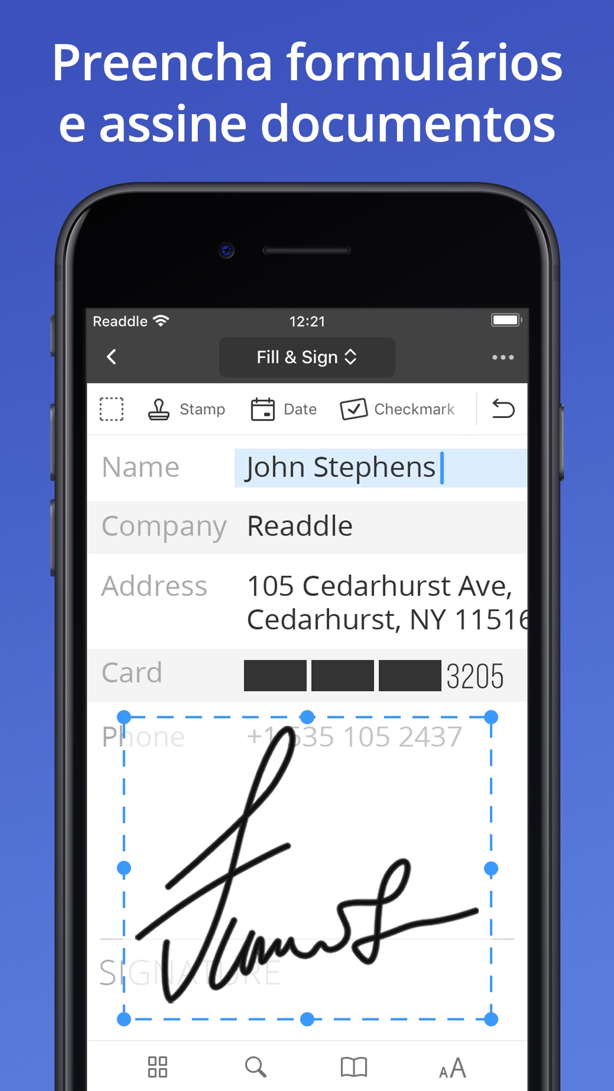 Screenshot do app PDF Expert 7: editar PDF