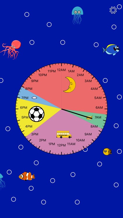 Kids Activity Clock