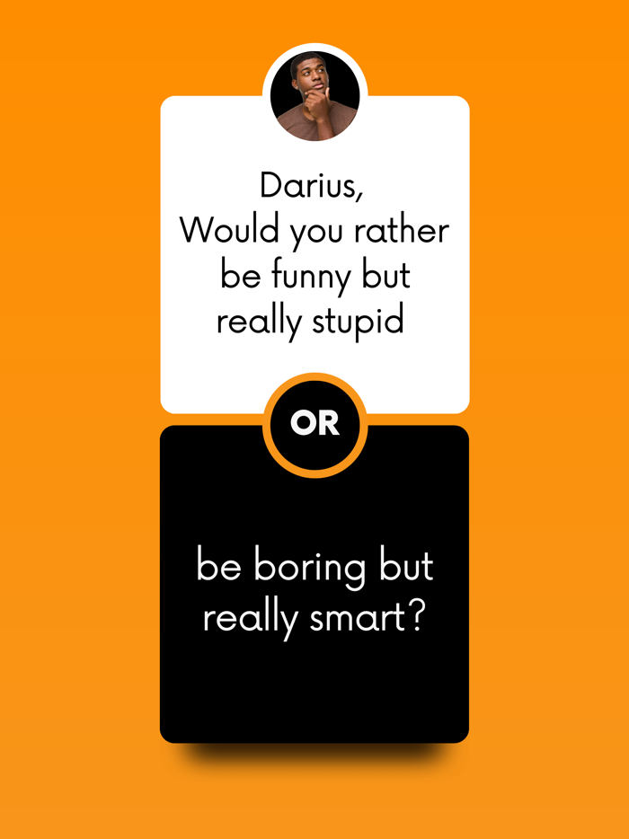 Would You Rather Party Games