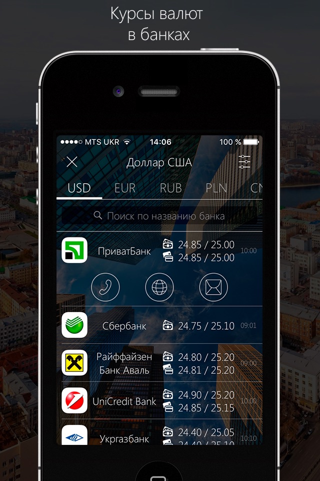 iKursPro-Currency converter UA screenshot 4