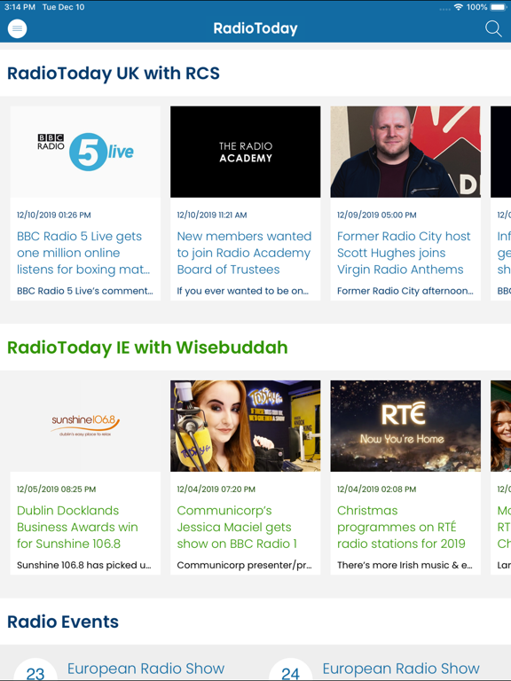 Screenshot #4 pour RadioToday UK & Ireland