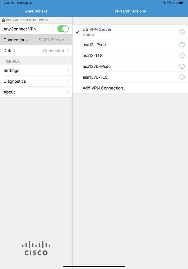 Cisco Anyconnect On The App Store