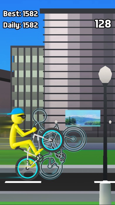 How to cancel & delete Stickman Bike Wheelie from iphone & ipad 3