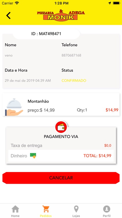 Monik Pizzaria and Adega screenshot-3