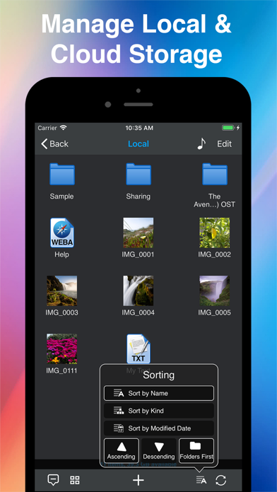 Phone Drive (File Sharing, WiFi FlashDrive & Document Reader) Screenshot 5