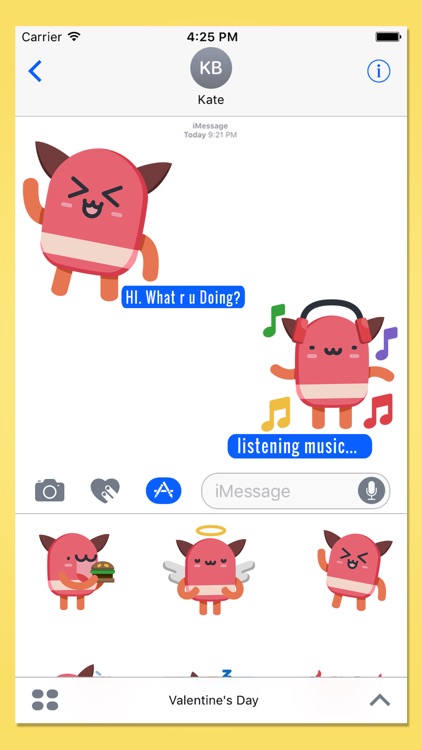 Cute Kawaii Stickers iMessage
