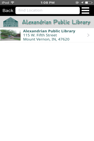 Alexandrian Public Library screenshot 4