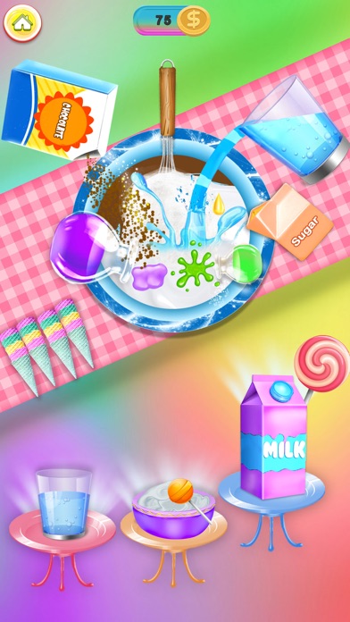 Rainbow Ice cream Popsicle screenshot 2