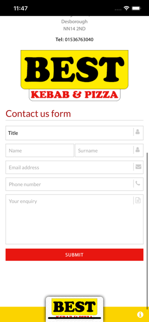 Best Kebab & Pizza Desborough(圖7)-速報App