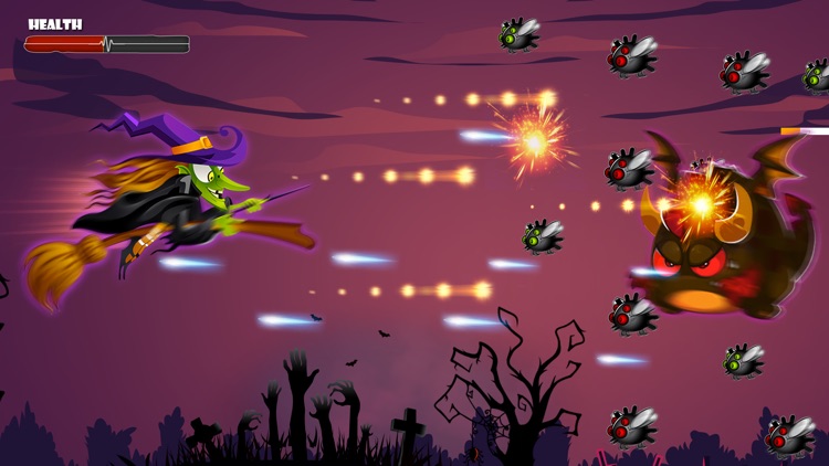 Angry Witch on Scary Run