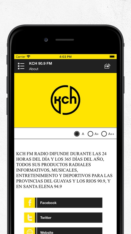 KCH 90.9 FM screenshot-3