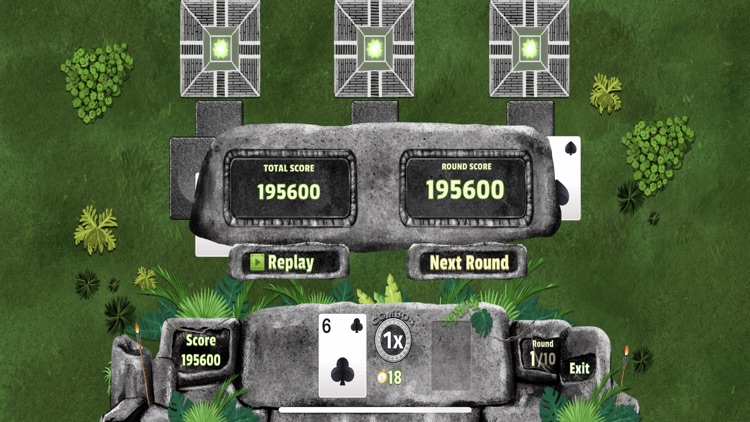 Three Magic Towers Solitaire