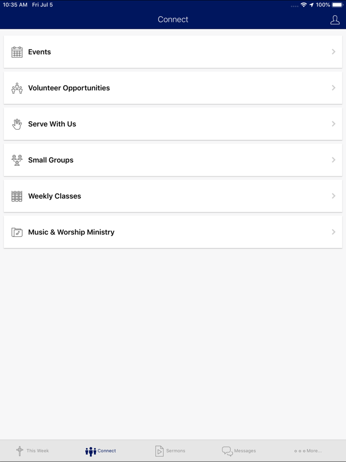 The Peace Church App
