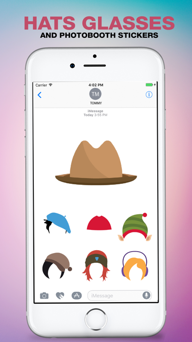 Hats Glasses Emojis screenshot 3