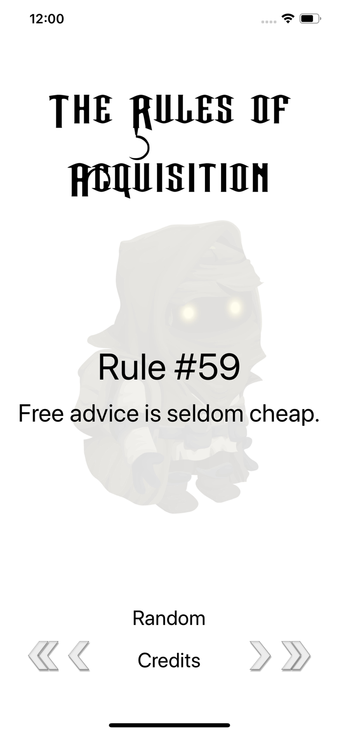 The Rules of Acquisition