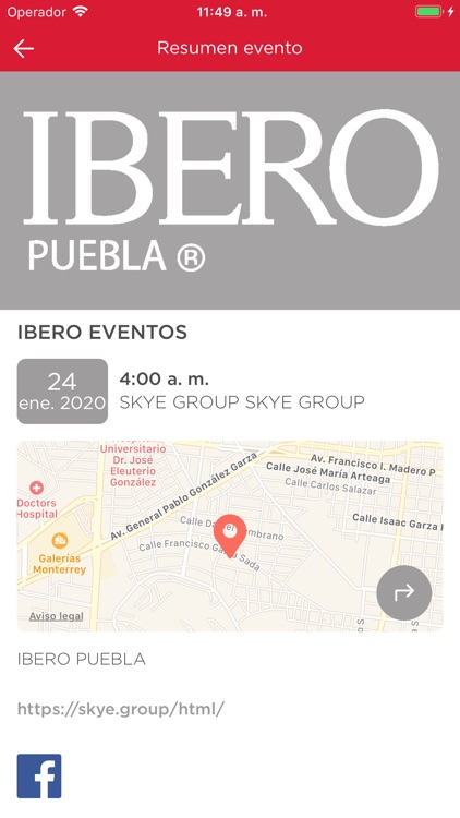 IBERO PUEBLA Eventos