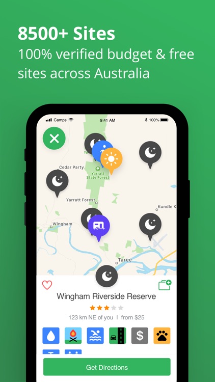 Camps Australia Wide GPS Guide