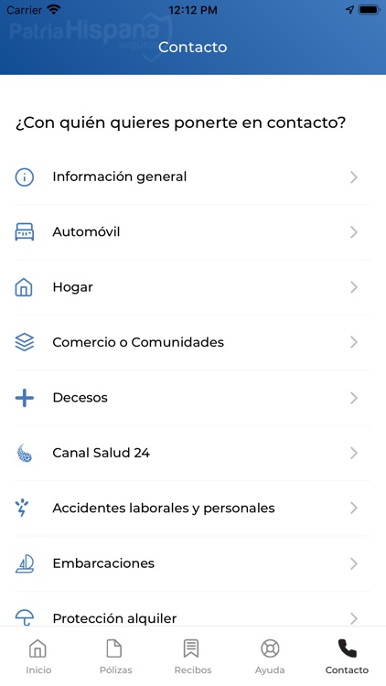 Patria Hispana Seguros screenshot-5