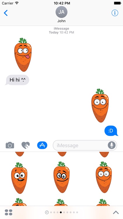 Sticker Me: Carrot Emotions