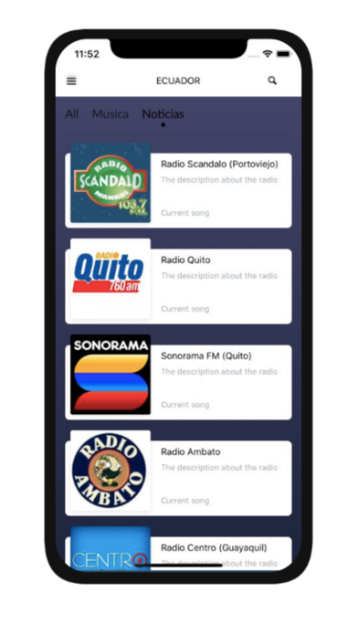 Radios De Ecuador screenshot 2