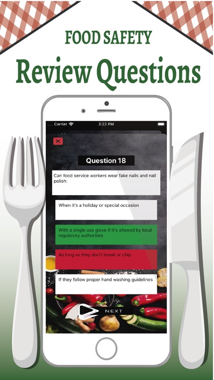 FOOD SAFETY PRO - EXAM 2019 screenshot-4
