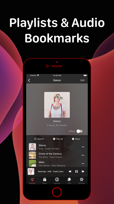 Evermusic Pro - cloud music player and streamer, download free music and read audio books from Dropbox, Box, OneDrive, Web Dav, Yandex Disk and more Screenshot 5