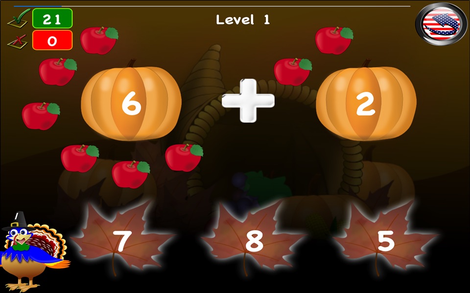 Thanksgiving Math for Kids screenshot 4