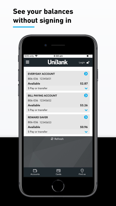 How to cancel & delete UniBank Australia from iphone & ipad 3