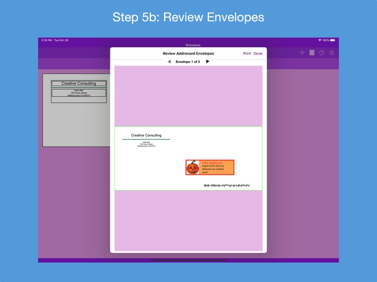 Addressed Envelope Designer screenshot-5