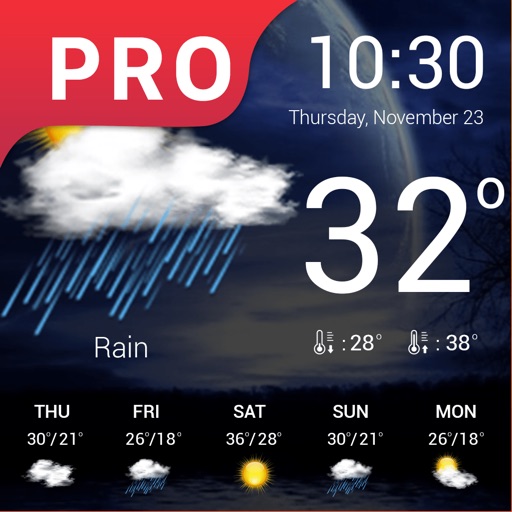 Weather : Weather forecast Pro iOS App