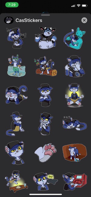 Cas the Cat Stickers(圖2)-速報App