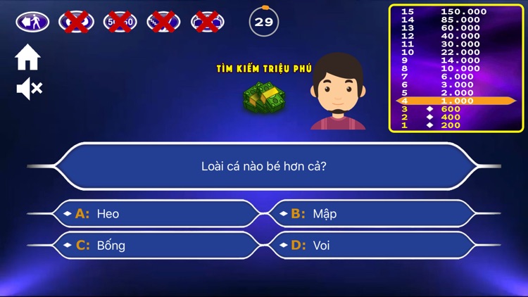 Tìm Kiếm Triệu Phú screenshot-4