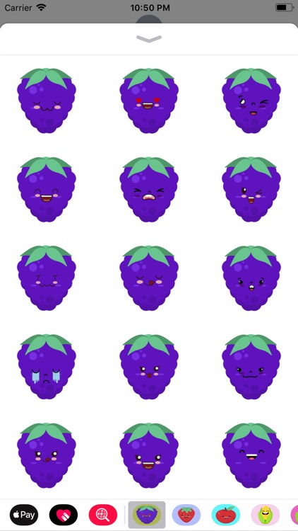 grapes stickers app 2020