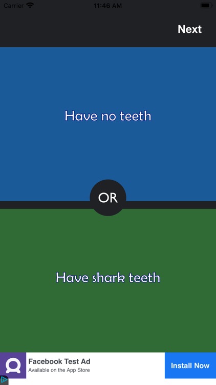 What would you choose?