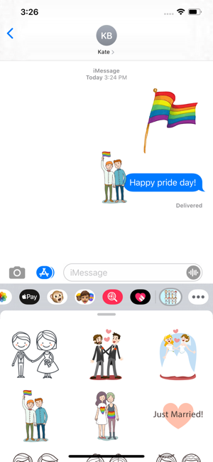 Pride Love Wins Stickers(圖1)-速報App