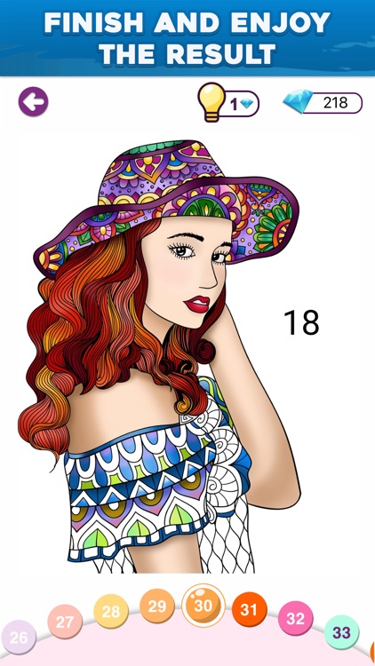Color by number for Adults & K