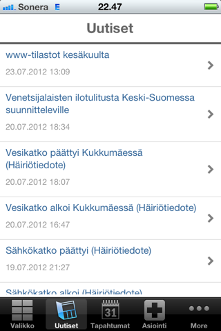 Jyväskylä - Mobiilikunta screenshot 2