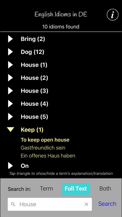 English Idioms in DE screenshot 4