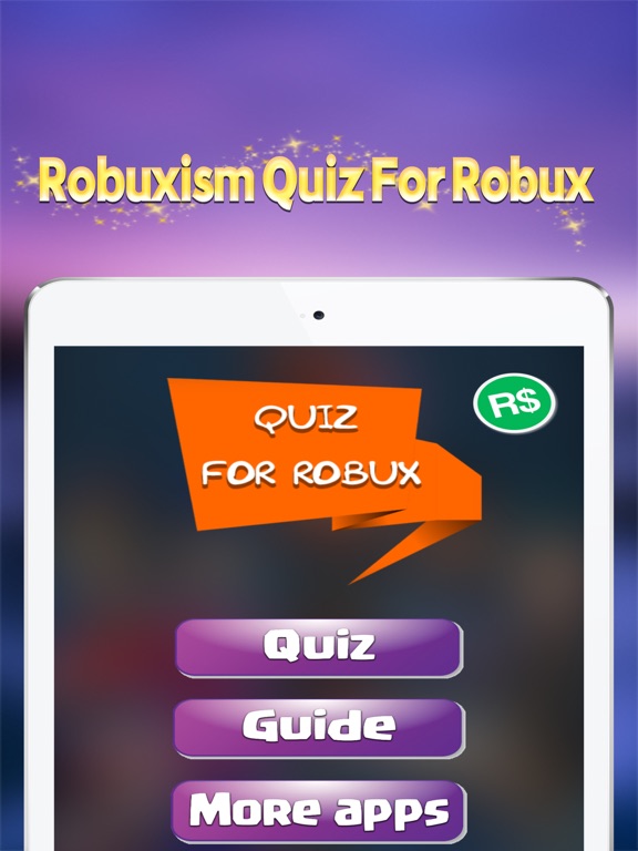 Robuxism Quiz For Robux By Bahija Elhila - how to get more robux on ipad