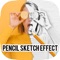 "Are you looking for a quick and easy way to create pencil sketch effect