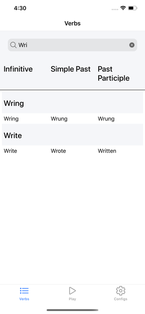 Eng Irregular Verbs(圖2)-速報App