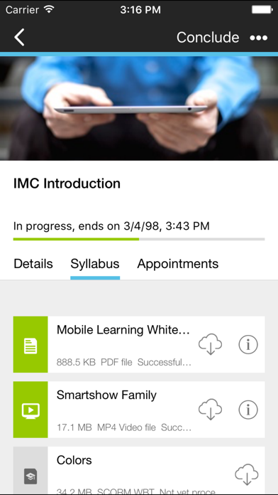 How to cancel & delete IMC Learning App from iphone & ipad 1